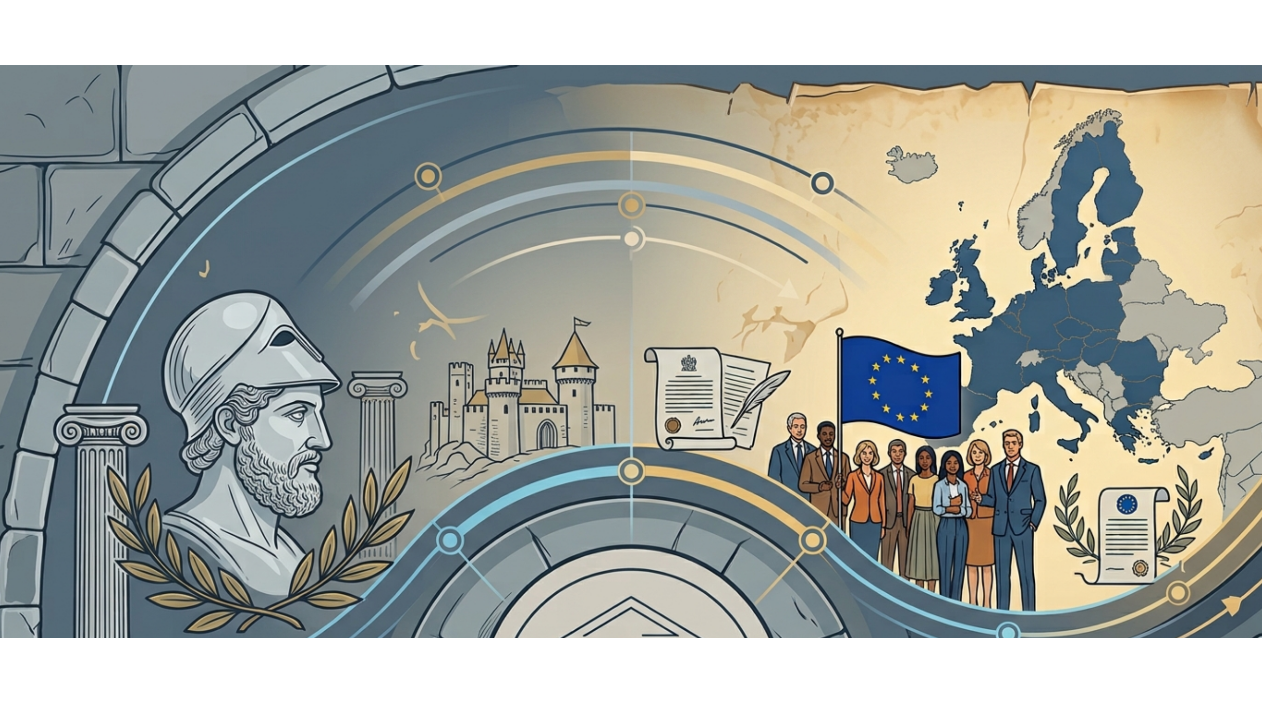 Podcast “POLIS: principles and values of European politics from Pericles to modern times”